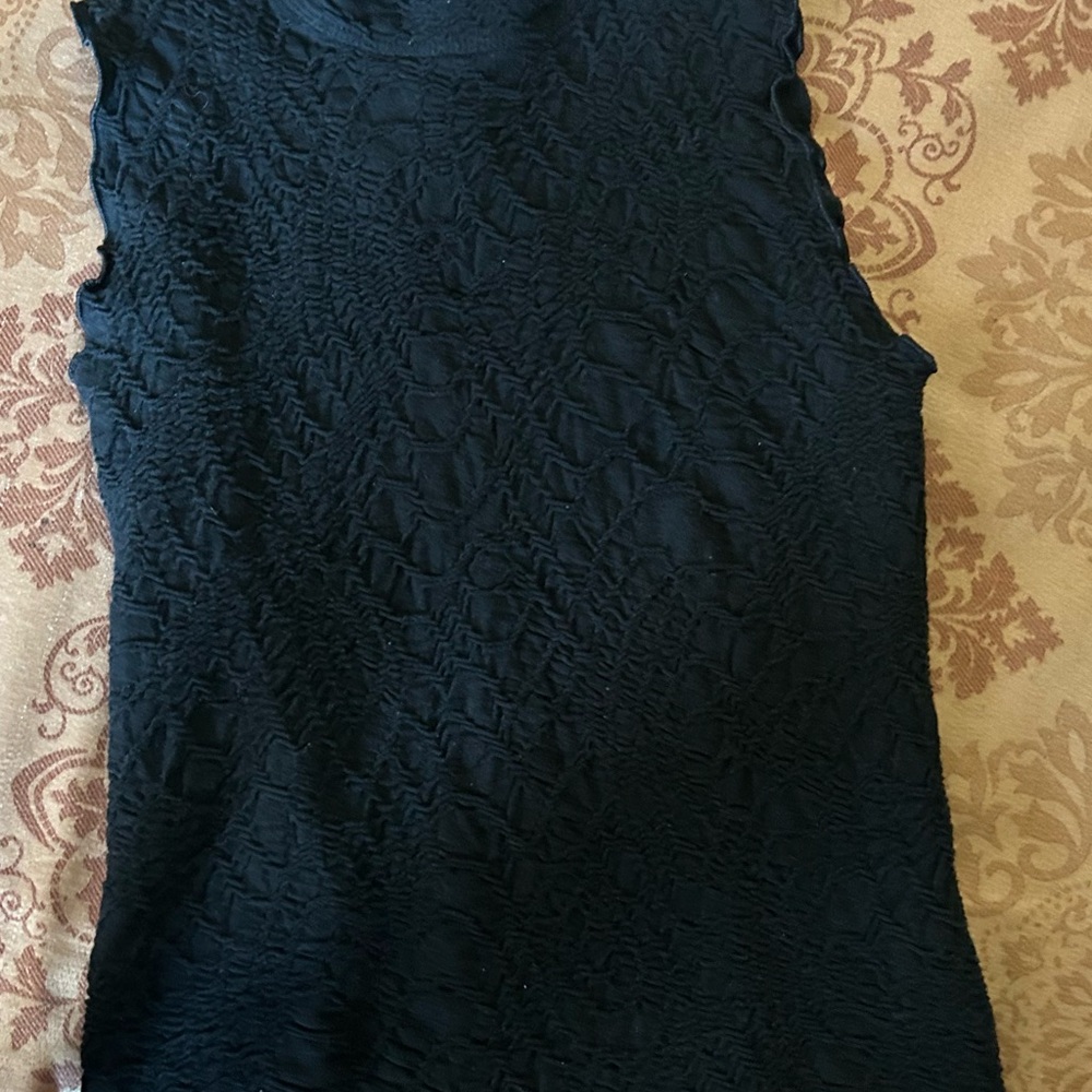 Black Sleeveless Top